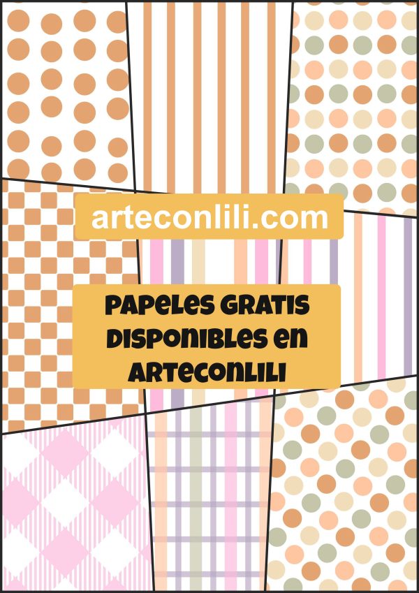 Colección de papeles básicos de scrapbooking otoño portada