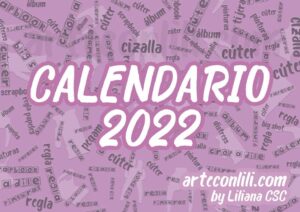 [GRATIS] CALENDARIO 2022 "arteconlili" para Imprimir en formato A5 Scrapbook - Imagen 2