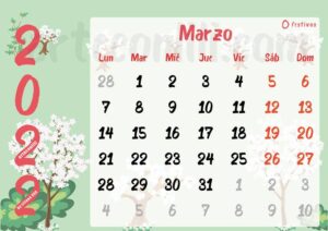 [GRATIS] CALENDARIO 2022 "arteconlili" para Imprimir en formato A5 Scrapbook - Imagen 7