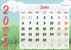 [GRATIS] CALENDARIO 2022 "arteconlili" para Imprimir en formato A5 Scrapbook - Imagen 10