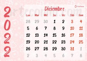 [GRATIS] CALENDARIO 2022 "arteconlili" para Imprimir en formato A5 Scrapbook - Imagen 16