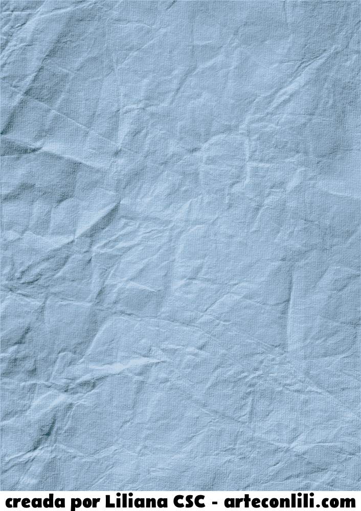 papel efecto y textura arrugado Blue