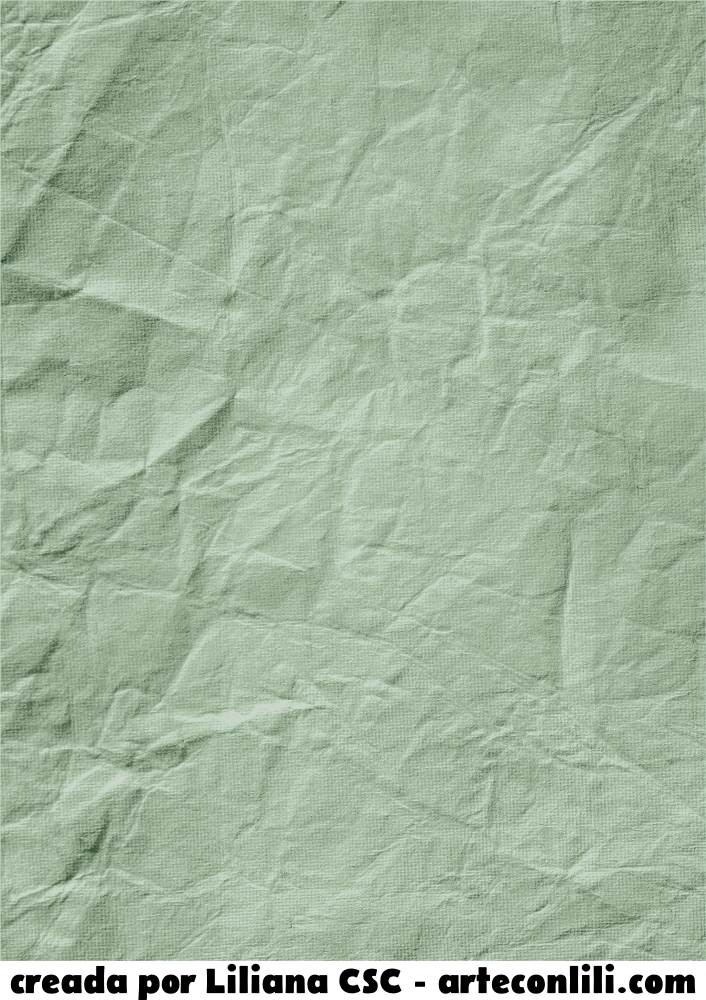 papel efecto y textura arrugado Green