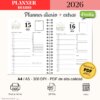 Planner Diario 2026 PDF Gratis – Agenda Completa A5 para Imprimir