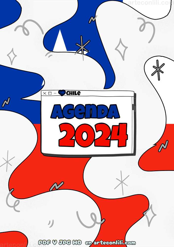 agenda 2024 bandera chile