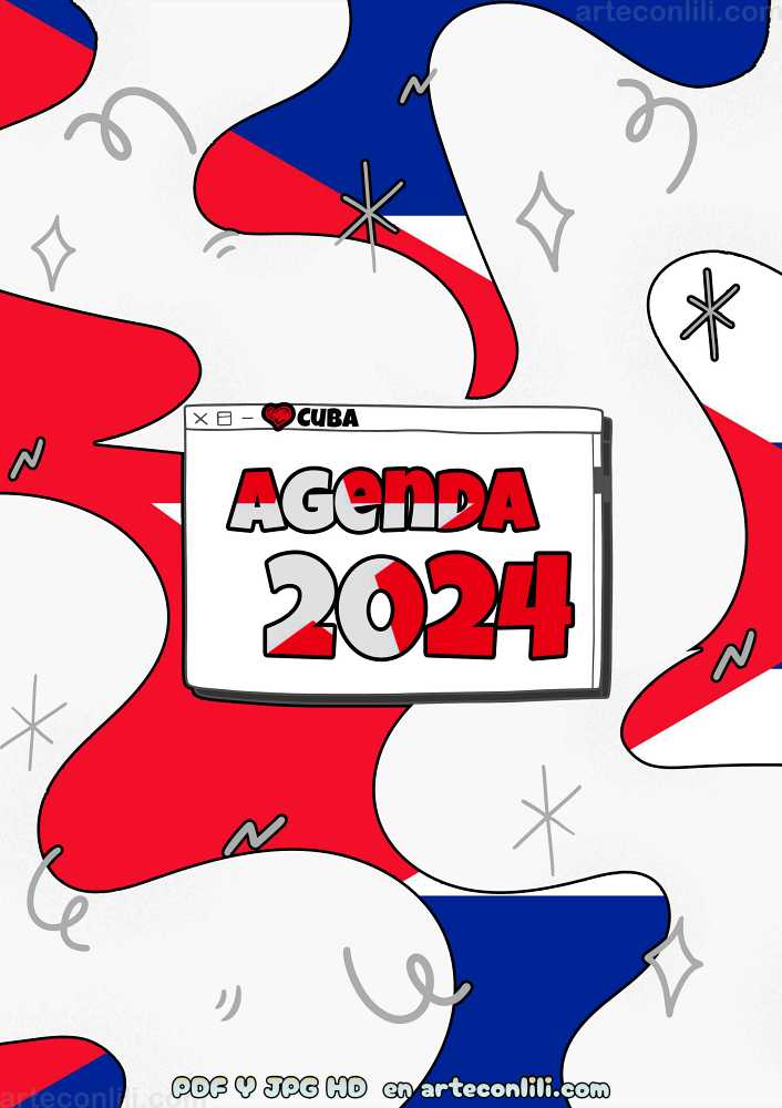 agenda 2024 bandera cuba