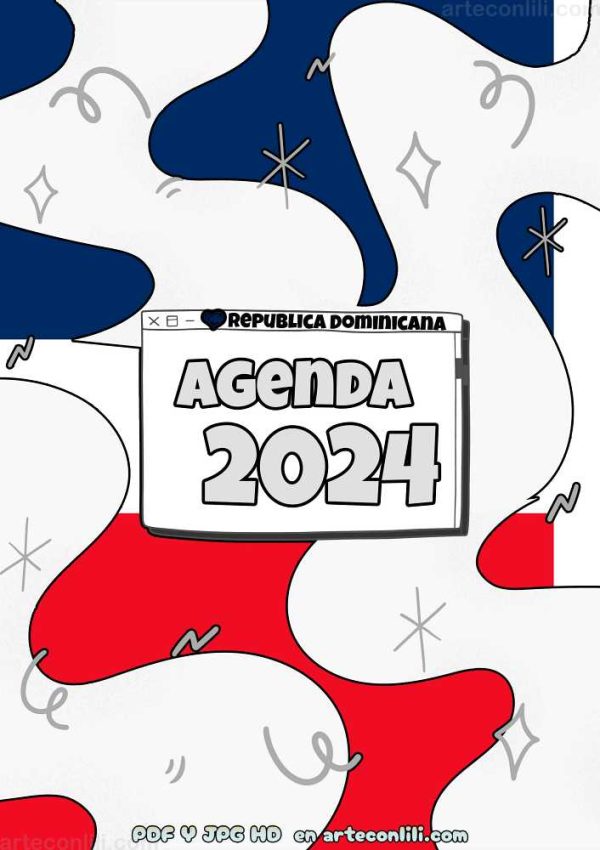 agenda 2024 bandera dominicana