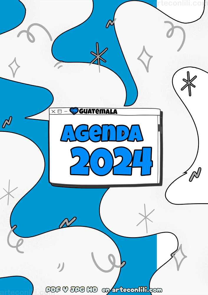 agenda 2024 bandera guatemala