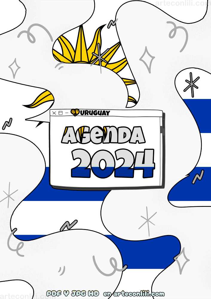 agenda 2024 bandera uruguay