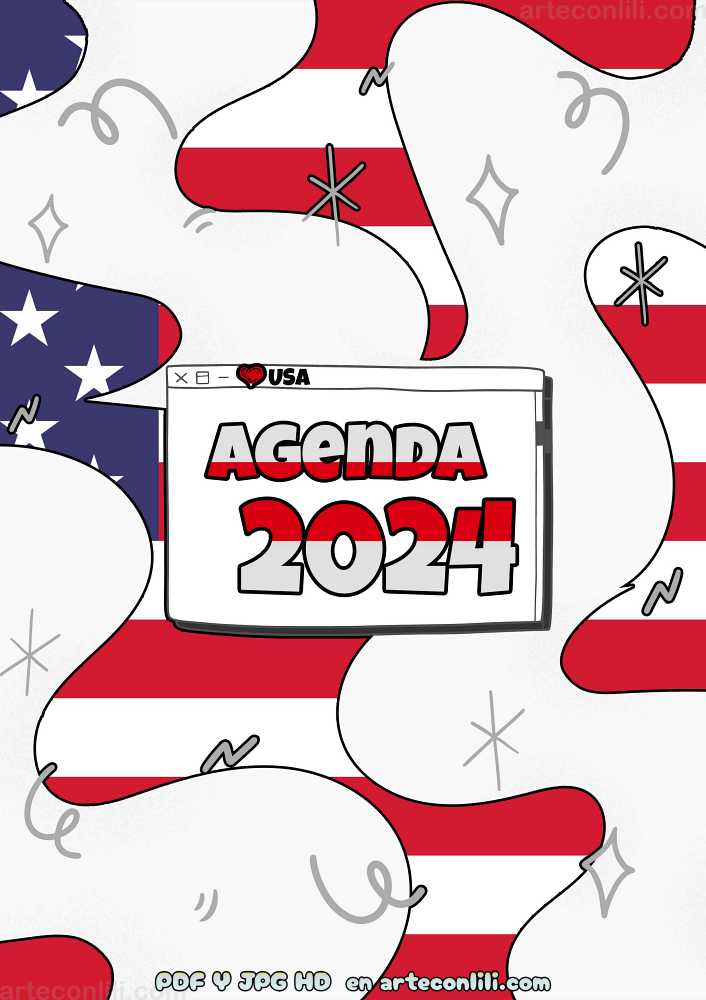 agenda 2024 bandera usa