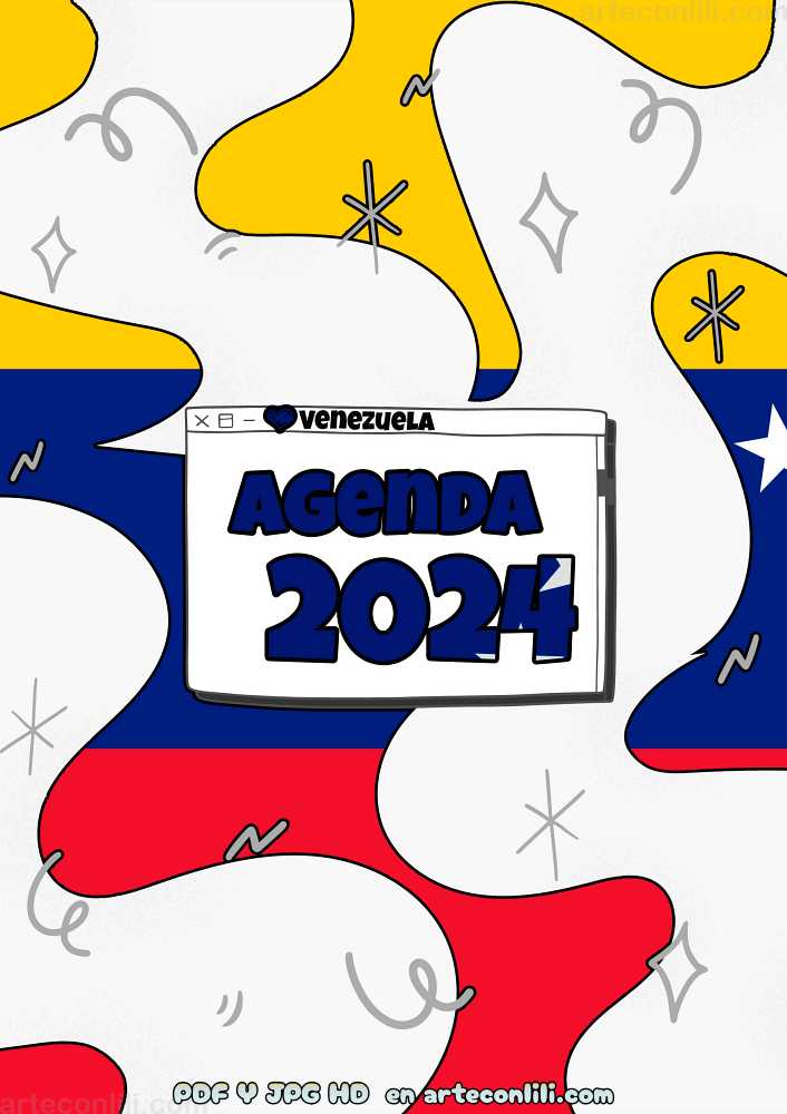 agenda 2024 bandera venezuela