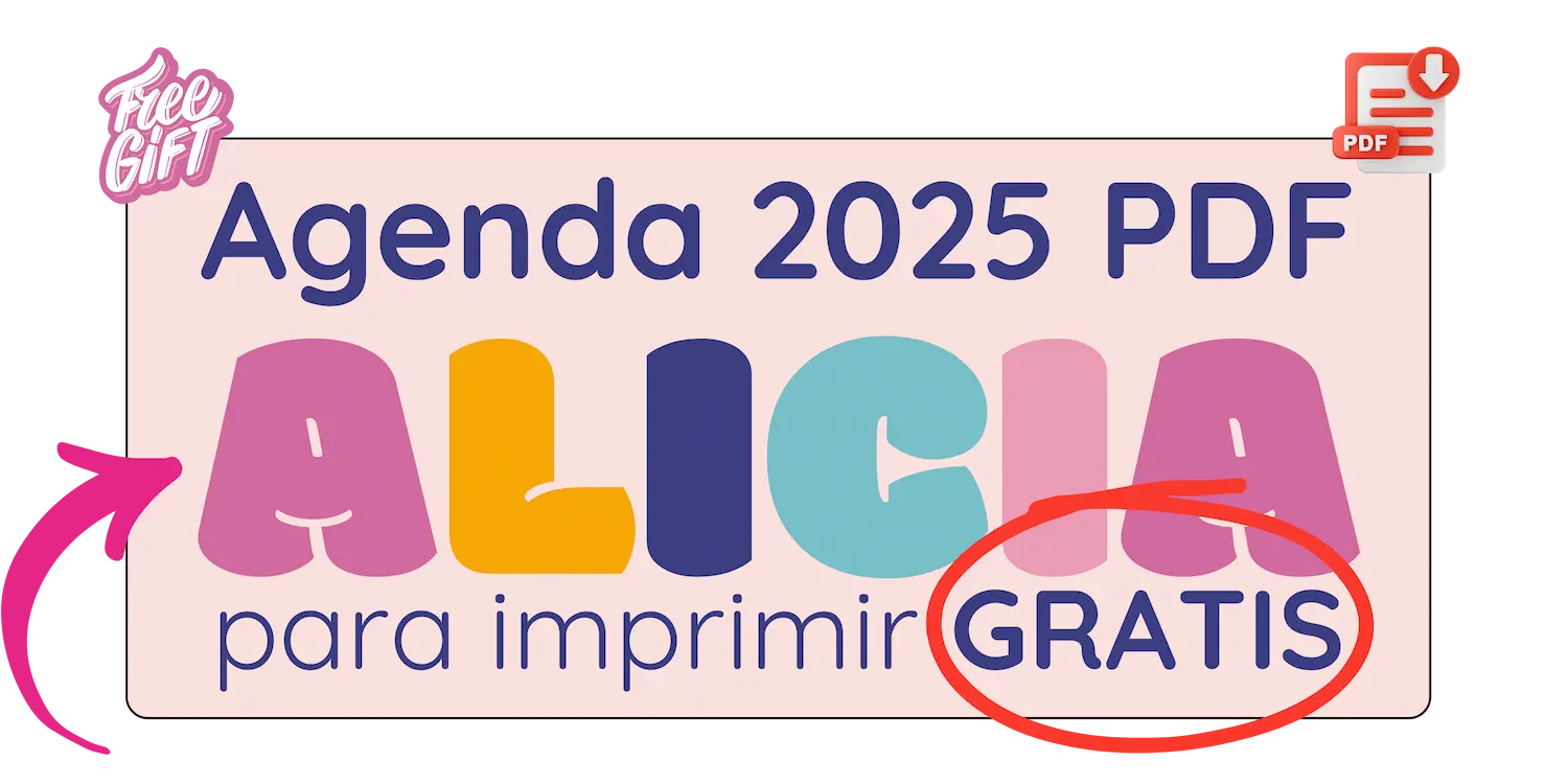 agenda alicia gratis link descarga pdf