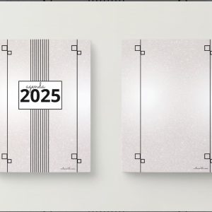 agenda portada brillo canva 2025