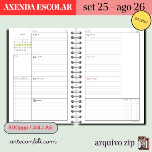 axenda escolar set25 ago26 arteconlili.com compreta gratis 1