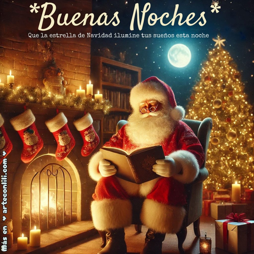 buenas noches navidad arteconlili.com 1