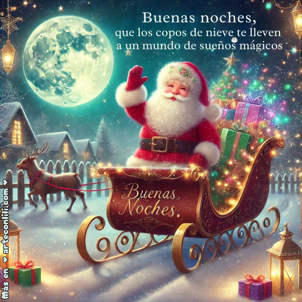 buenas noches navidad arteconlili.com 2