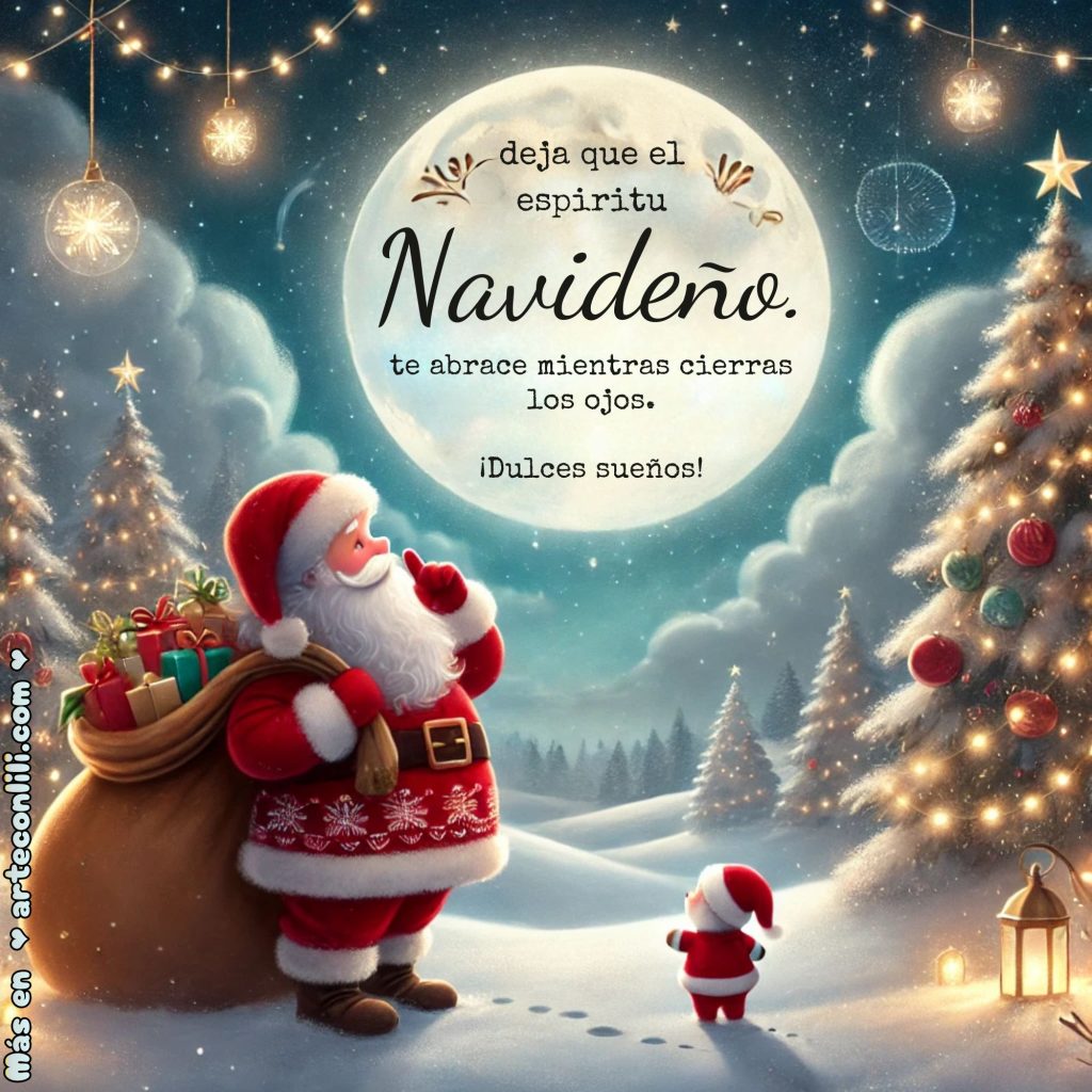 buenas noches navidad arteconlili.com 4