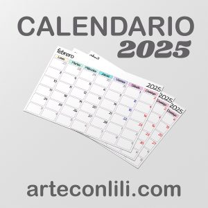 calendario 2025 arteconlili.com