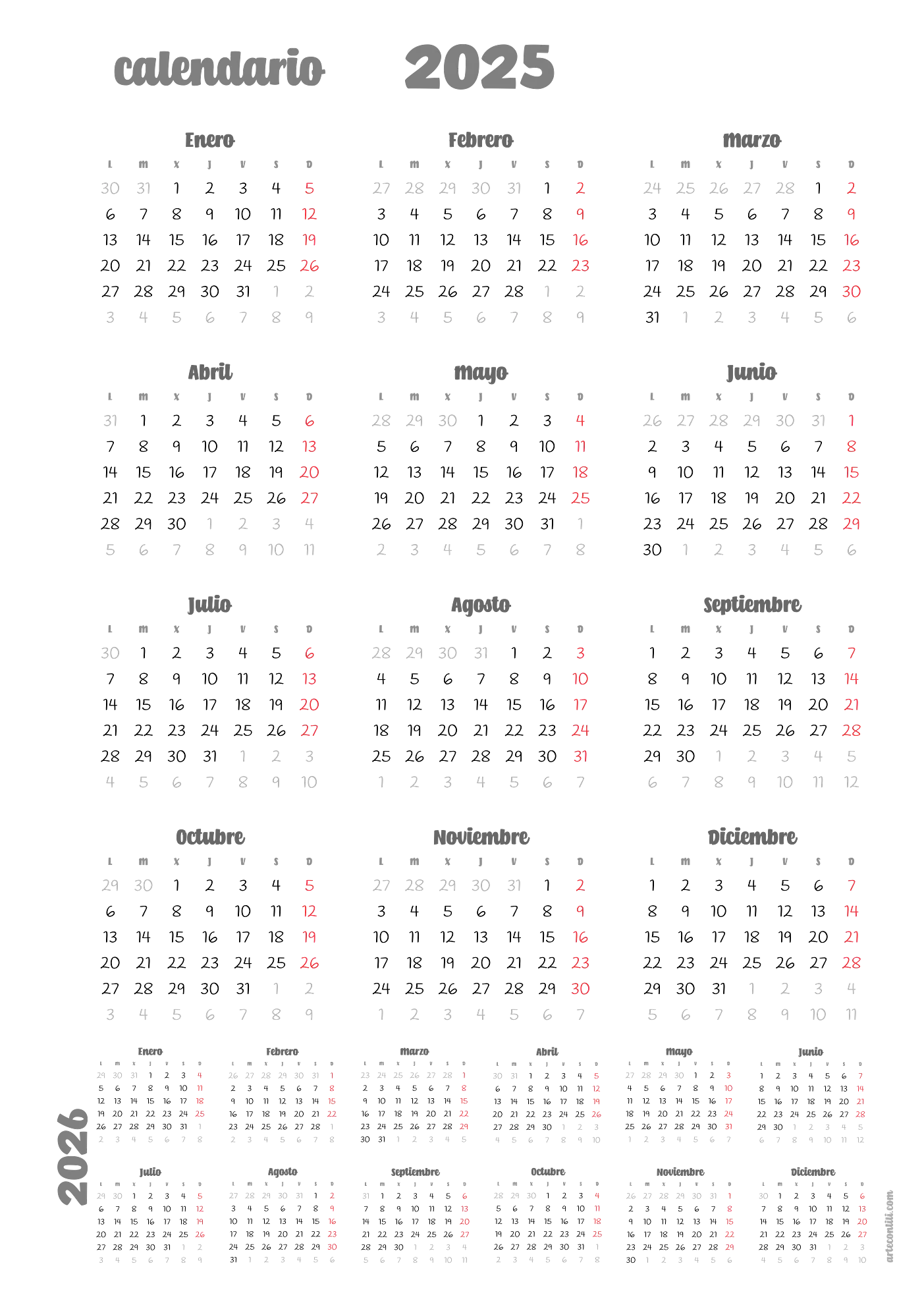 calendario 600ppp a3