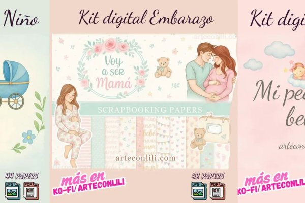 colecciones mama bebe niño niña etsy promocion