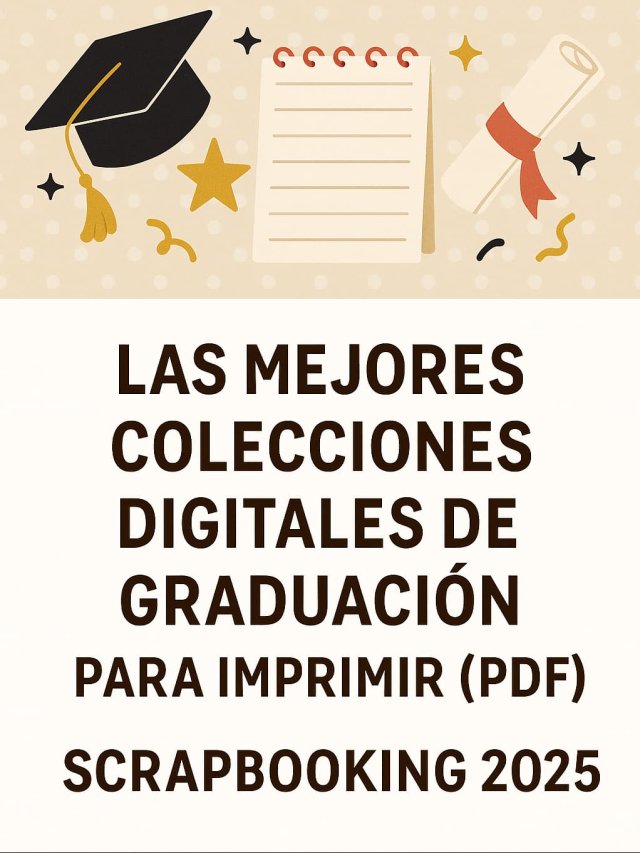 Papeles para imprimir en casa de graduación