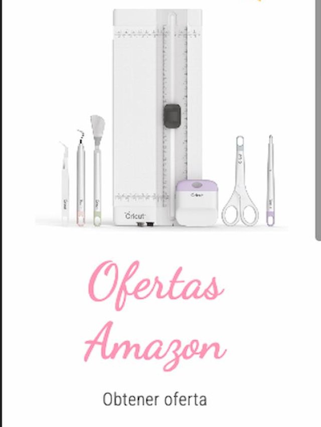 Oferta de amazon Cricut
