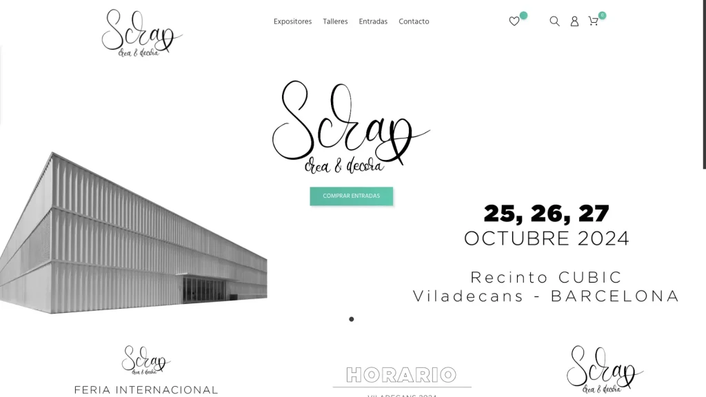 feria del scrapbooking en barcelona 25 26 27 octubre 2024