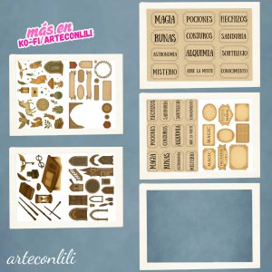 kit escuela de magia arteconlili.com hq 9