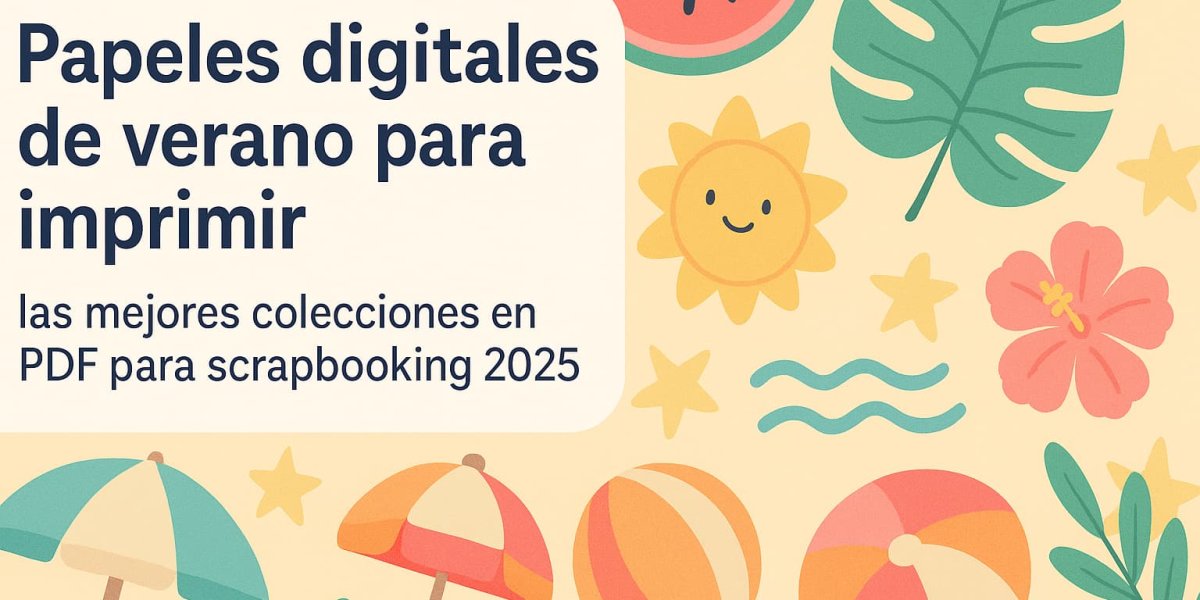 las mejores colecciones digitales de verano para imprimir