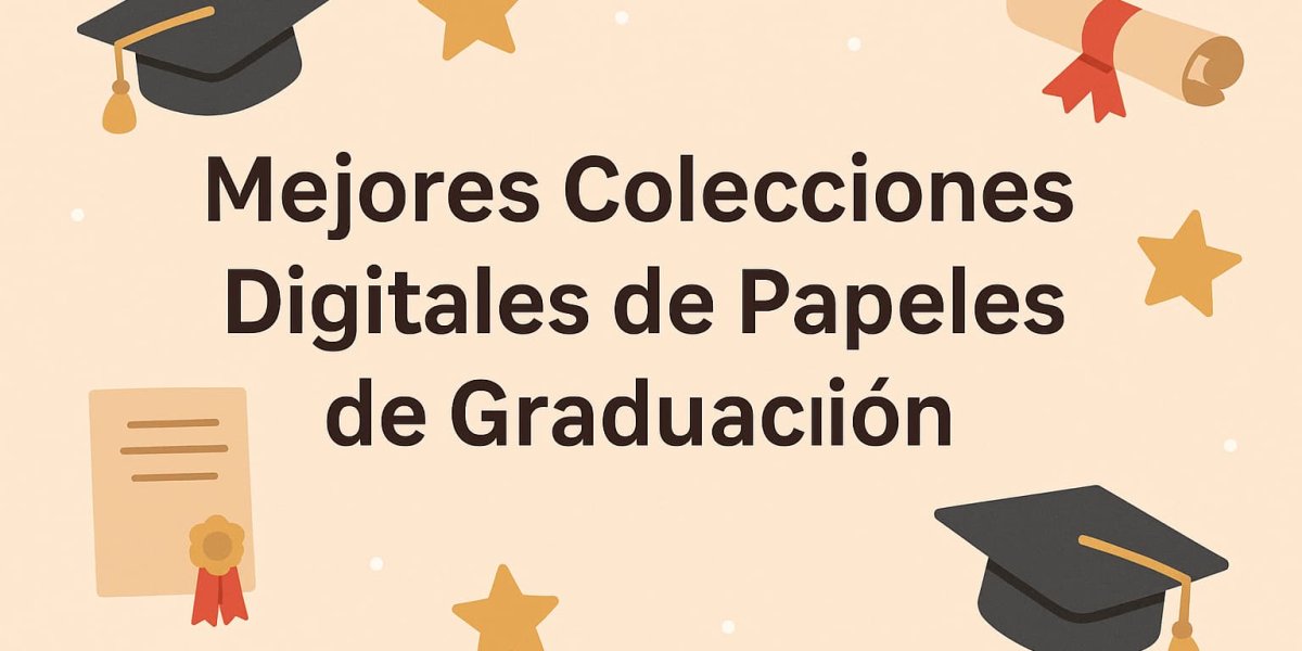 mejores colecciones scrapbooking graduacion para imprimir digitales