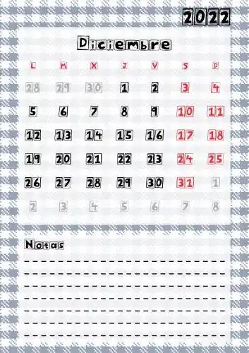 calendario pared mes-12