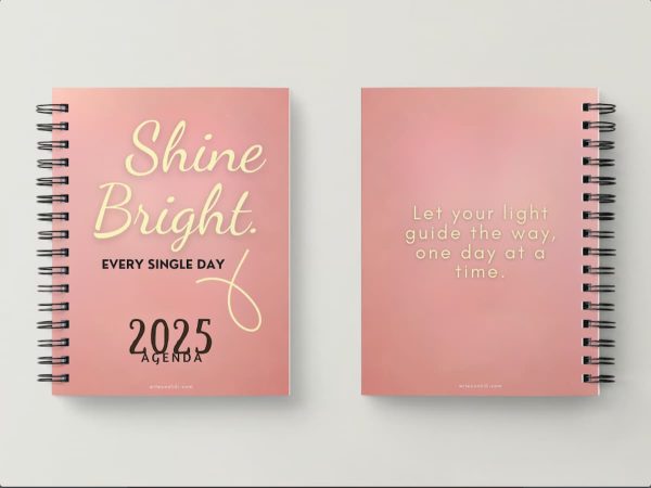 portada agenda shine bright 2025