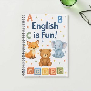 portada cuaderno ingles infantil