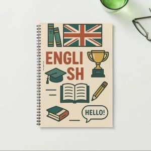 portada cuaderno ingles juvenil