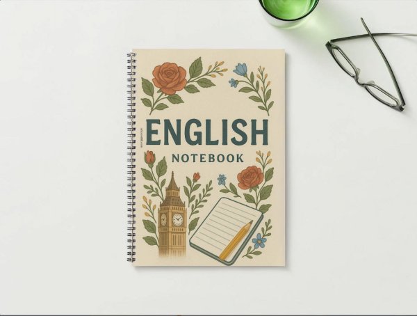 portada cuaderno ingles moderno