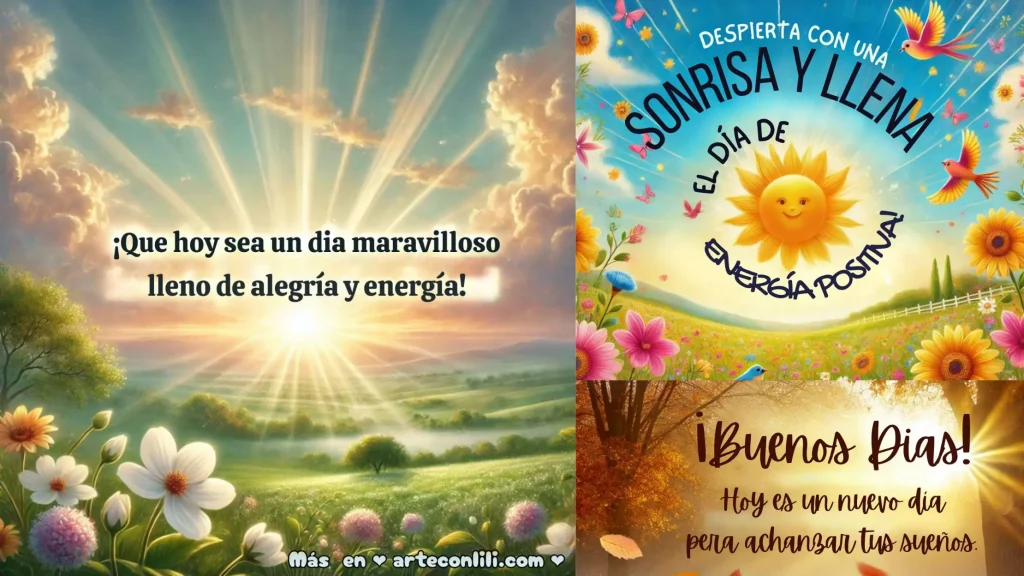 posts frases buenos dias otoño 2024 arteconlili