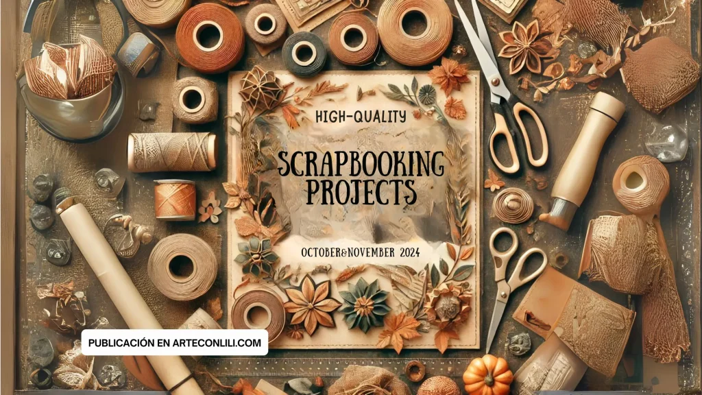 proyectos de scrapbooking recomendados para octubre noviembre