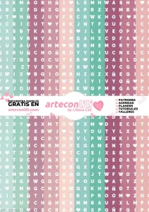 papel para scrapbook o para envolver regalos colores sopa de letras liliscrap
