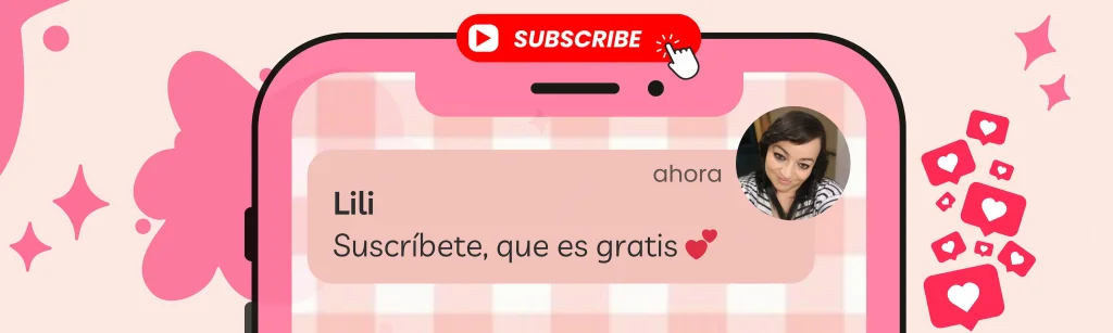 suscribete en youtube arteconlili hq