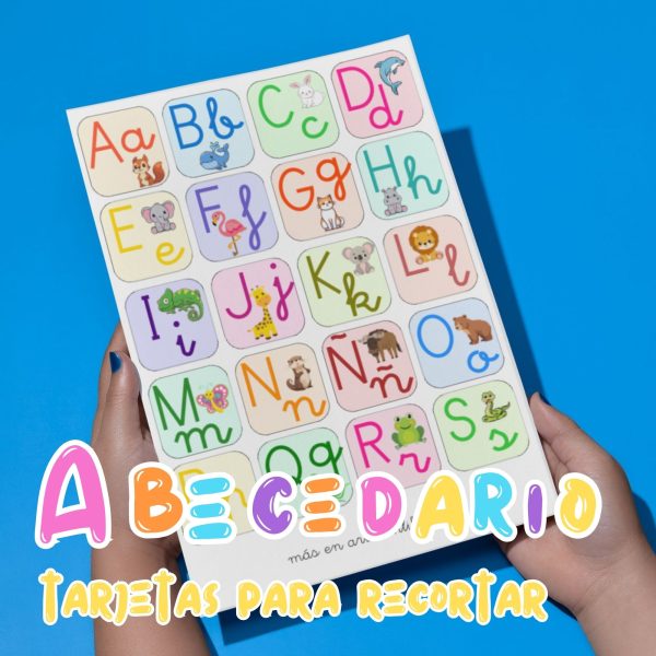 tarjetas abecedario para recortar infantil arteconlili.com pagina 1